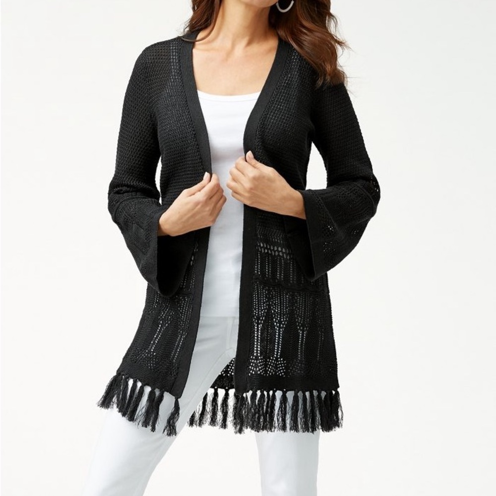 Tommy Bahama | Crochet Cardigan
